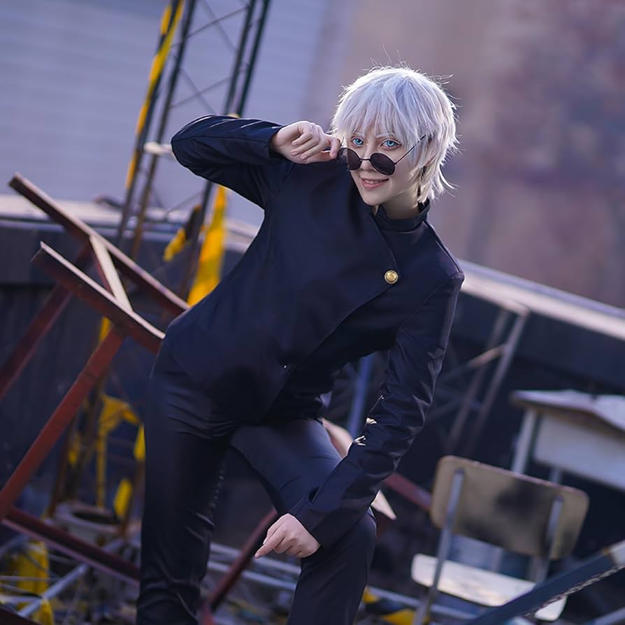 呪術廻戦　コスプレ　女性Sサイズ＋ウィッグ＋スクールバッグ Amazon.co.jp: [ACOSDARY] 呪術廻戦 懐玉玉折 高専時代の